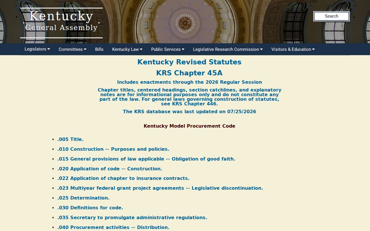 Kentucky Revised Statutes Chapter 61 open records provisions used for Magoffin County requests