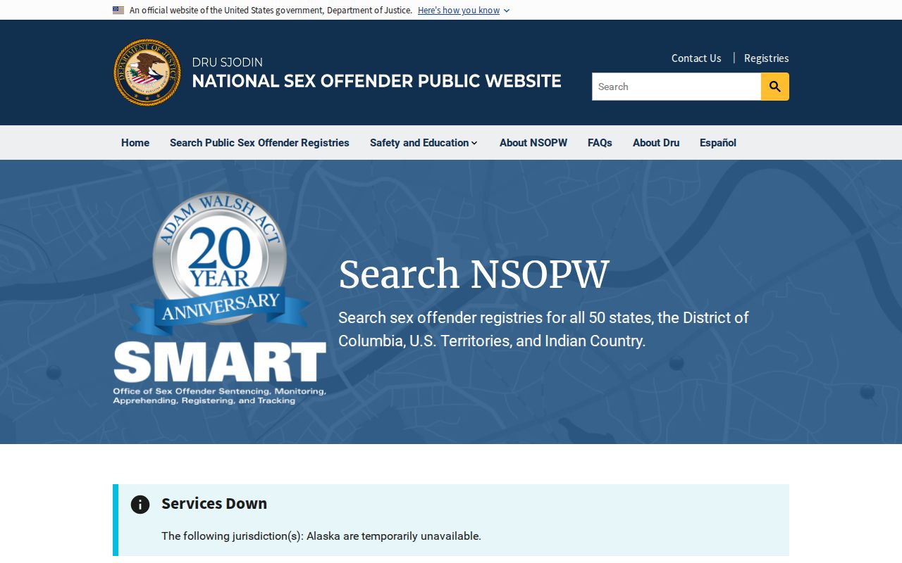 National registry search for Magoffin County safety records